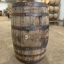 Load image into Gallery viewer, Sale 53g 1/2 Whiskey Barrel Planter. Perfect for flowers, herbs, annuals &amp; perennials. Spring is here. Order today