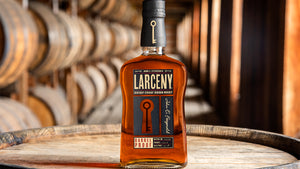 Pre Order Larceny Barrel Proof wheated bourbon 7 yr aged 2020 WHISKEY OF THE YEAR AT WWA. Guaranteed wet inside. ETA Mid Mar