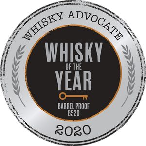 Pre Order Larceny Barrel Proof wheated bourbon 7 yr aged 2020 WHISKEY OF THE YEAR AT WWA. Guaranteed wet inside. ETA Mid Mar