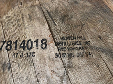 Load image into Gallery viewer, Sale 53g Whiskey Barrel Heads ~Heaven Hill, Buffalo Trace, Four Roses, Wild Turkey Logo heads