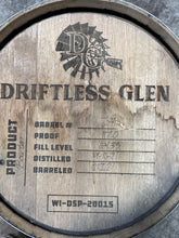 Load image into Gallery viewer, Sale 53g Driftless Glen Distillery Small Batch bourbon 5-7 yrs aged. Guaranteed wet/refillable.Emptied Nov 17