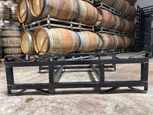 Load image into Gallery viewer, Sale 7in 2 barrel 2 bar Refurbished (sand blasted powder coated Like New) Rack for 53/60g barrels. Industry Standard &amp; Best Seller!