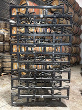 Load image into Gallery viewer, Sale 7in 2 barrel 2 bar Refurbished (sand blasted powder coated Like New) Rack for 53/60g barrels. Industry Standard &amp; Best Seller!
