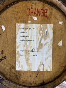 Rare ~ 59g Driftless Glen Bourbon De Naranja Orange-infused sherry barrels from Spain~4-year straight bourbon whiskey finished for 6 mo in Vino Naranja barrel (orange wine, orange-infused sherry).
