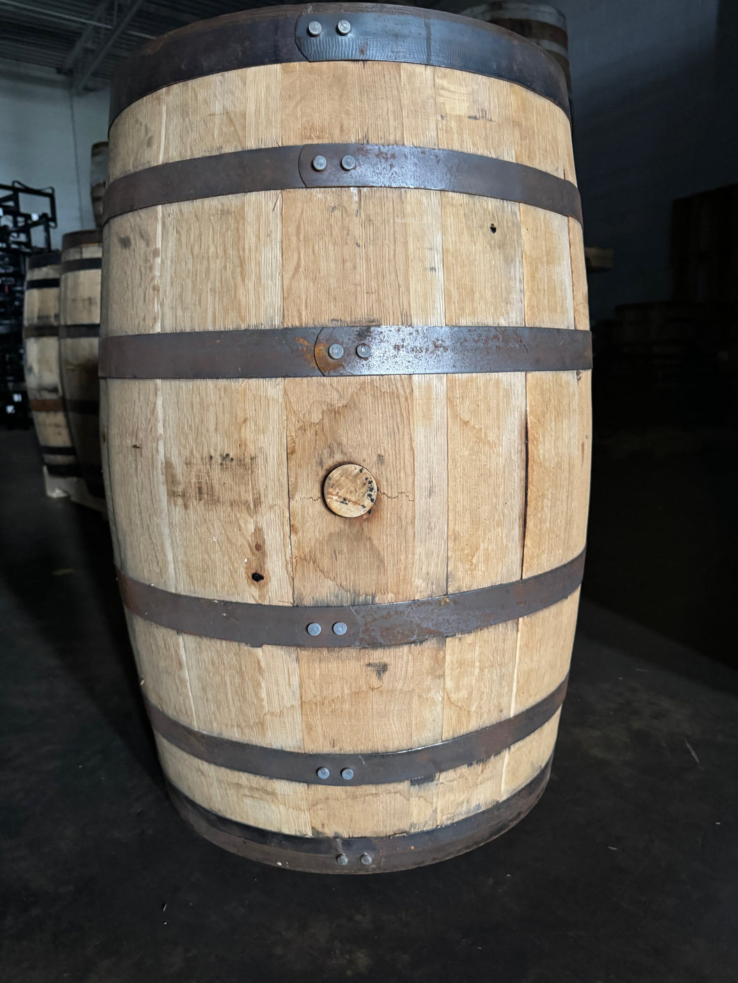 NEW 53g Buffalo Trace Bourbon Barrels with laser engraved heads display quality. Nice clean flat logo heads