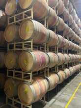 Load image into Gallery viewer, Beautiful 59g French Oak red wine barrel from a high end Napa Valley winery. Guaranteed clean, tight &amp; refillable