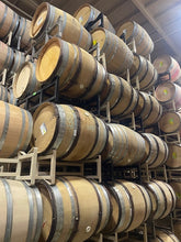 Load image into Gallery viewer, Beautiful 59g French Oak red wine barrel from a high end Napa Valley winery. Guaranteed clean, tight &amp; refillable