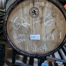 Load image into Gallery viewer, 53 La Crosse Distillery Robbers 6 year aged straight rye whiskey. Guaranteed wet inside. Emptied Jan 8. Guaranteed wet inside.