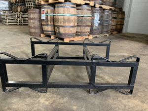 New 7in 2 barrel Black 2 Bar barrel rack for 53/60g barrels. Industry Standard & Best Seller!