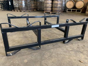 Pre order 7 in single bar Refurbished (Like New)  2 Barrel rack for 53/60g barrels. Also holds 63/65g barrels.