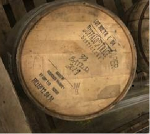 Pre Order Sale Oct 29 ~ Buffalo Trace Premium Display 53g Barrels with nice stamped barrel heads(ex beer barrels)