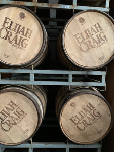Rare 53g Elijah Craig 18-19 yr Bourbon Barrels Guaranteed wet inside. Arrives Aug 31st