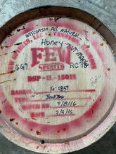 Load image into Gallery viewer, WI All Natural Organic Pure Maple Syrup 15g barrel (ex FEW Spirits bourbon barrel) Emptied May 6. 8-10 ozs still inside. Aged over 1 year