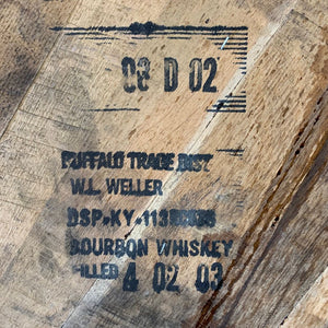 53g Whiskey Barrel Heads ~Heaven Hill, Buffalo Trace, Four Roses, Wild Turkey Logo heads