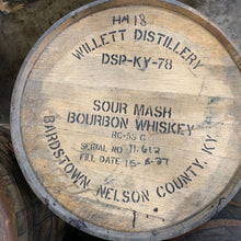 Load image into Gallery viewer, 53g Whiskey Barrel Heads ~Heaven Hill, Buffalo Trace, Four Roses, Wild Turkey Logo heads